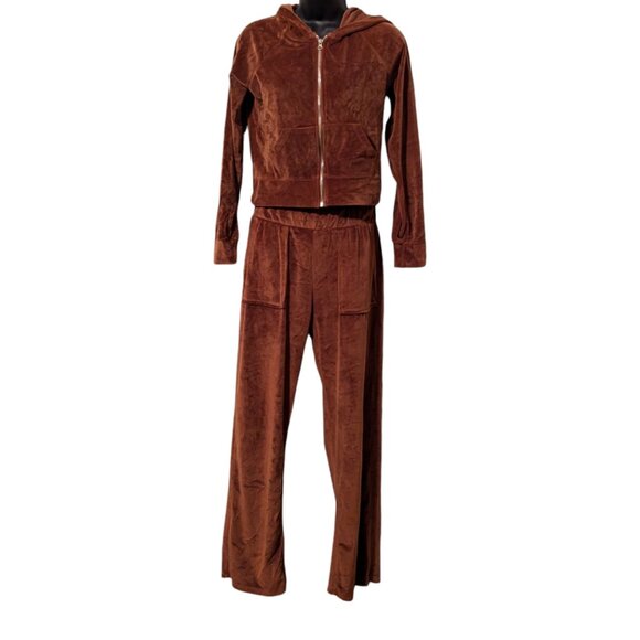 Crave Fame Matching Velour Jacket and Pants - Picture 4 of 9